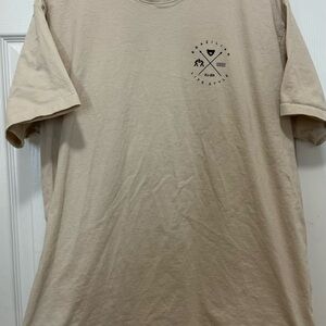Beige Graphic Men's T-Shirt